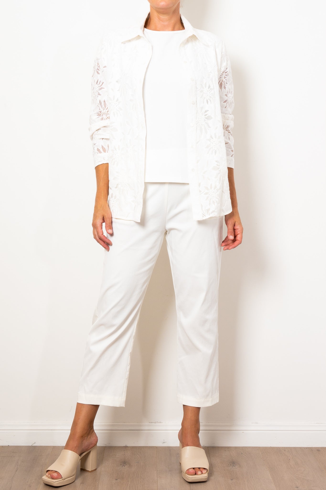 Mela Purdie Dart Shirt Flora Lace