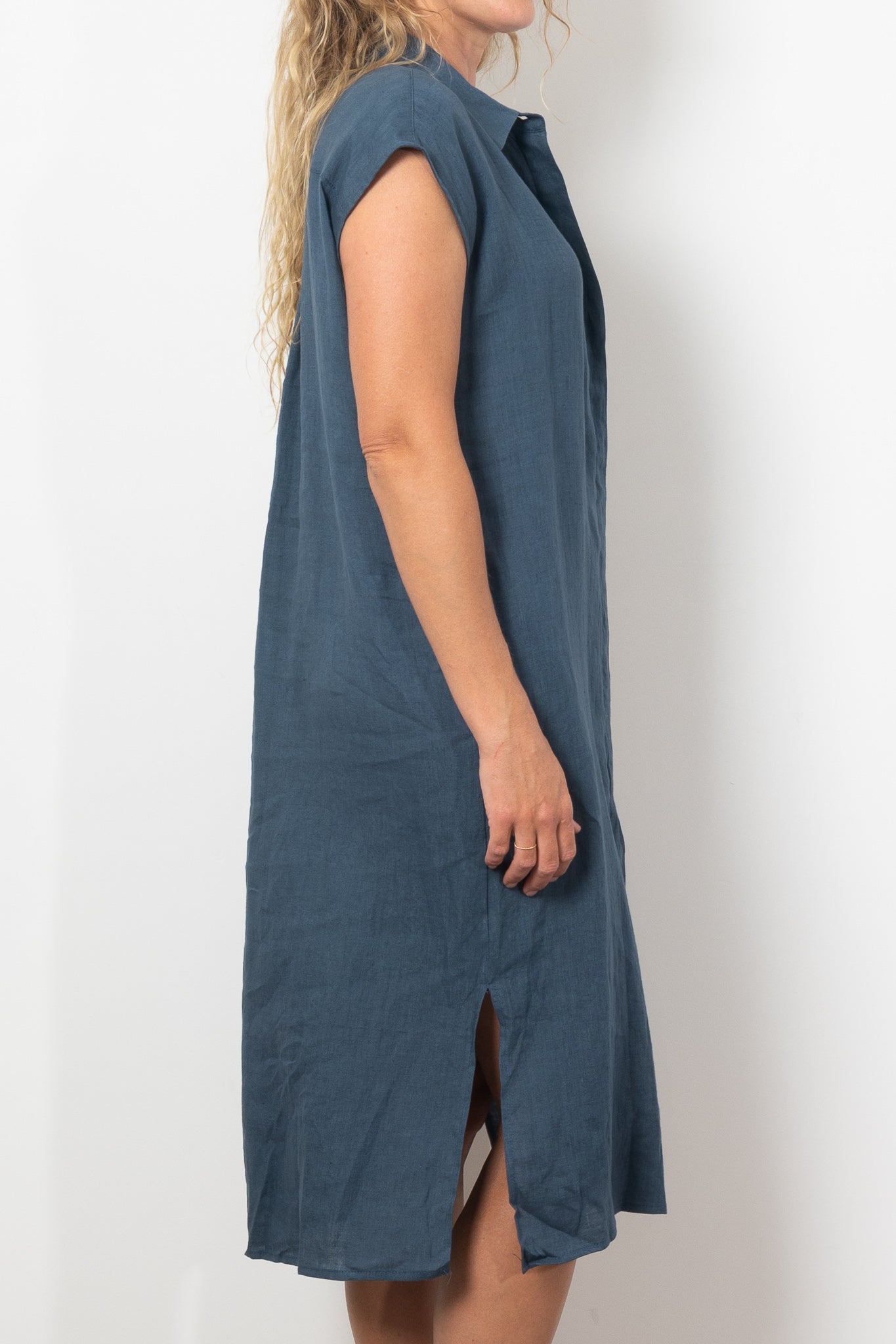 Mela Purdie Slice Dress Pure Linen