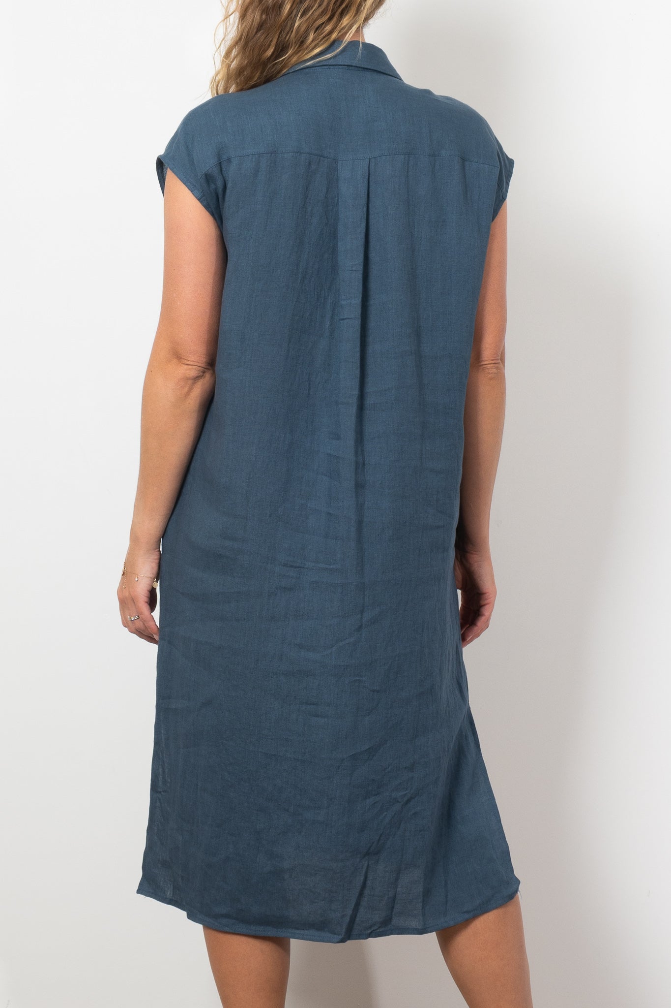 Mela Purdie Slice Dress Pure Linen