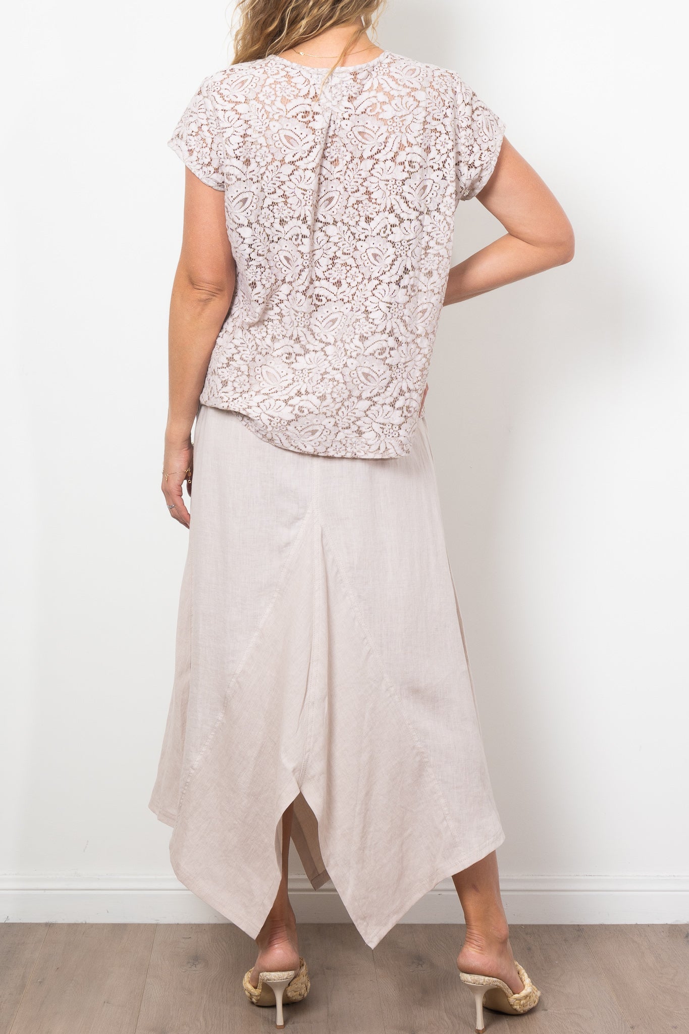 Mela Purdie Trapeze Skirt Pure Linen