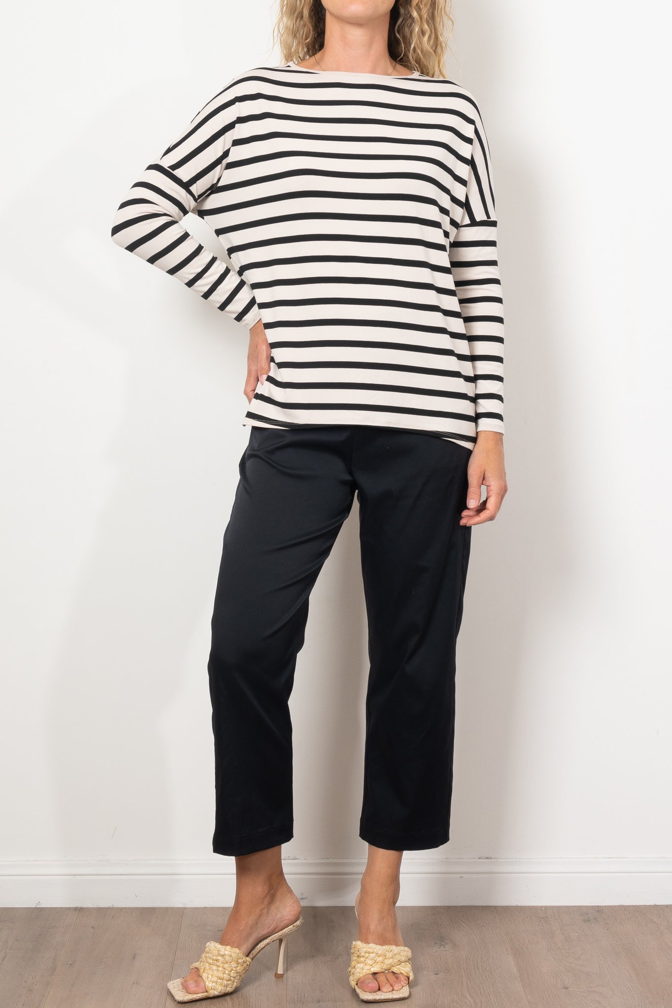 Mela Purdie Boat Sweater Trunk Stripe Knit