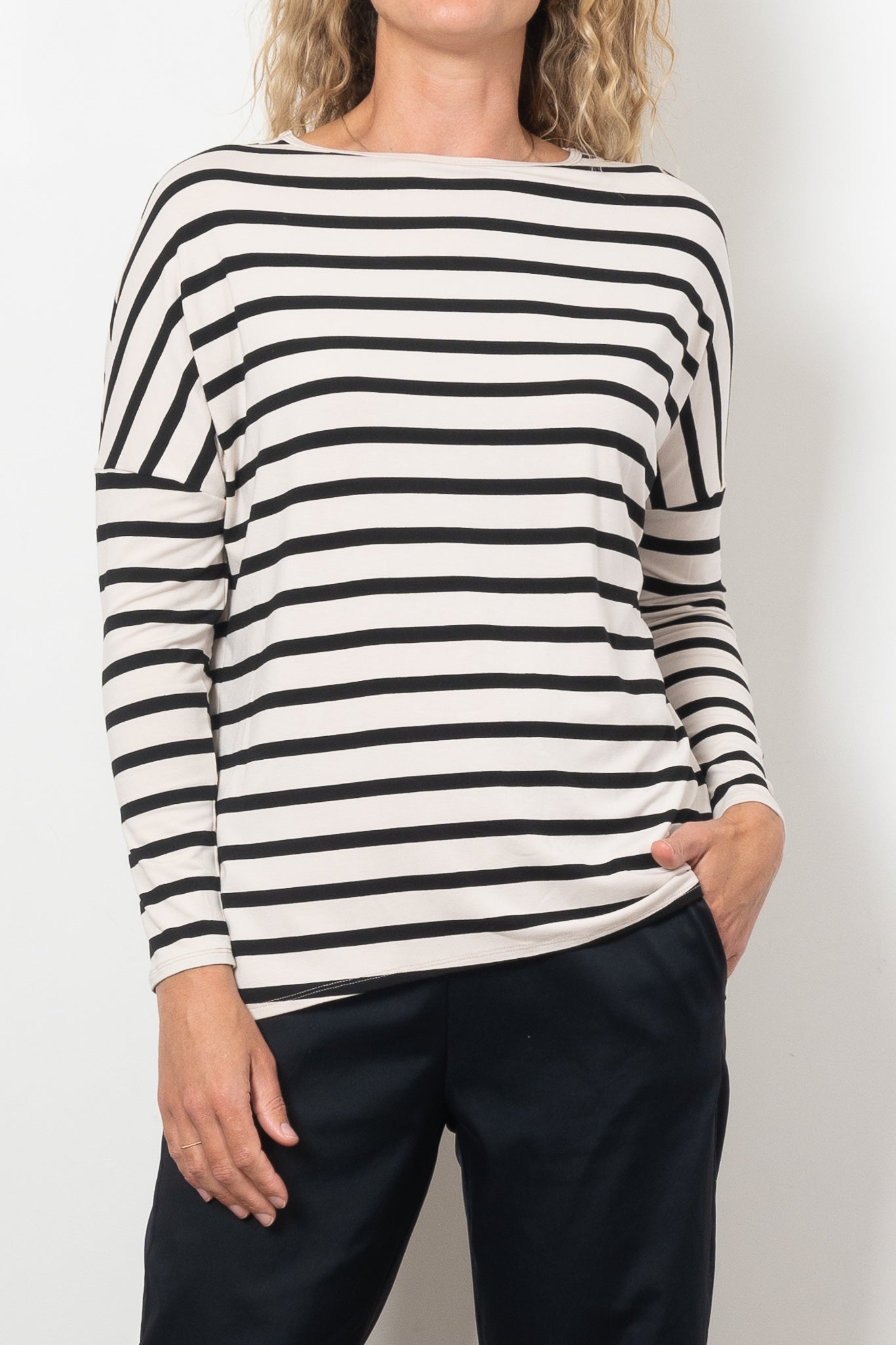 Mela Purdie Boat Sweater Trunk Stripe Knit