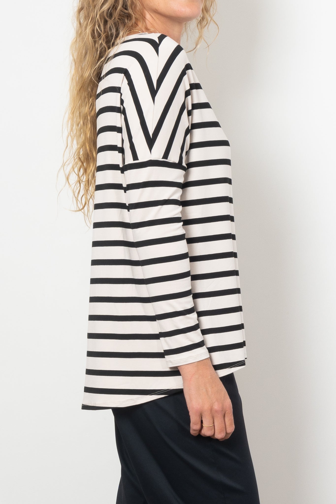 Mela Purdie Boat Sweater Trunk Stripe Knit