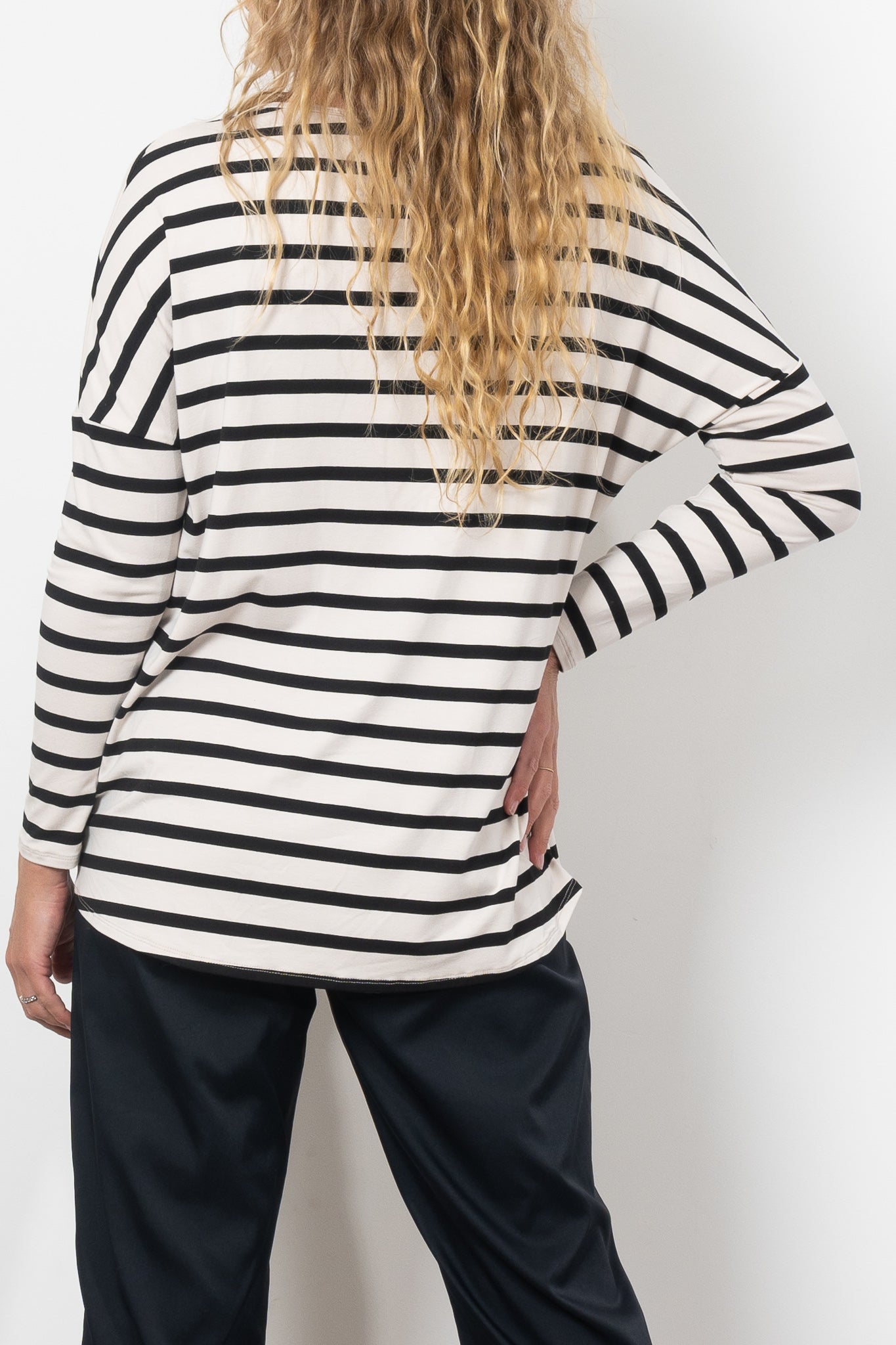 Mela Purdie Boat Sweater Trunk Stripe Knit