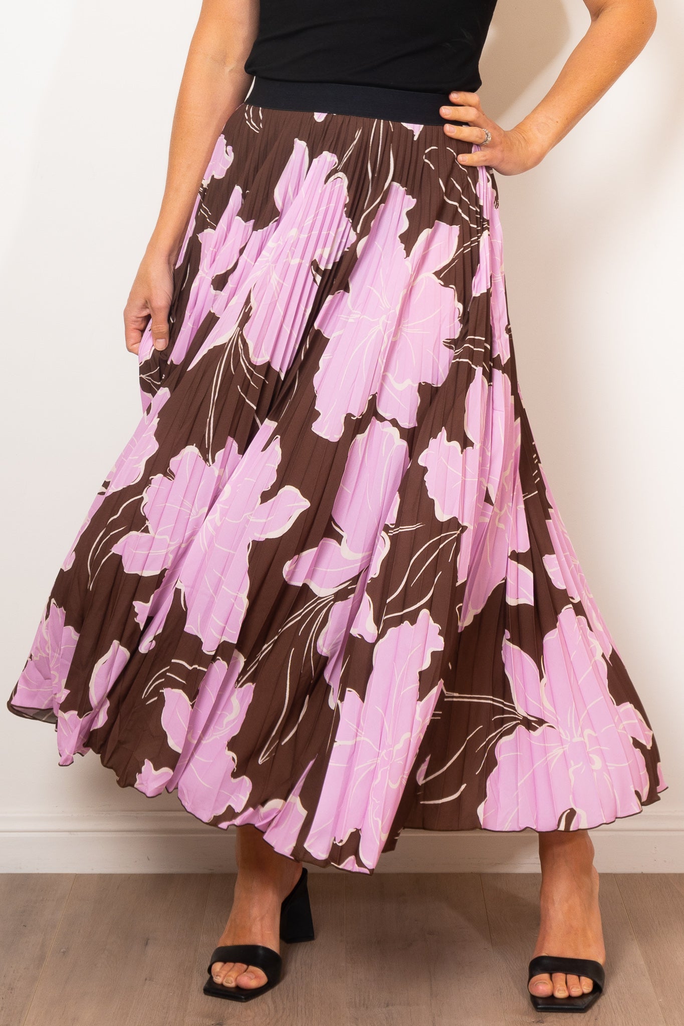 Kinney Goldie Pleat Skirt Magnolia Bloom