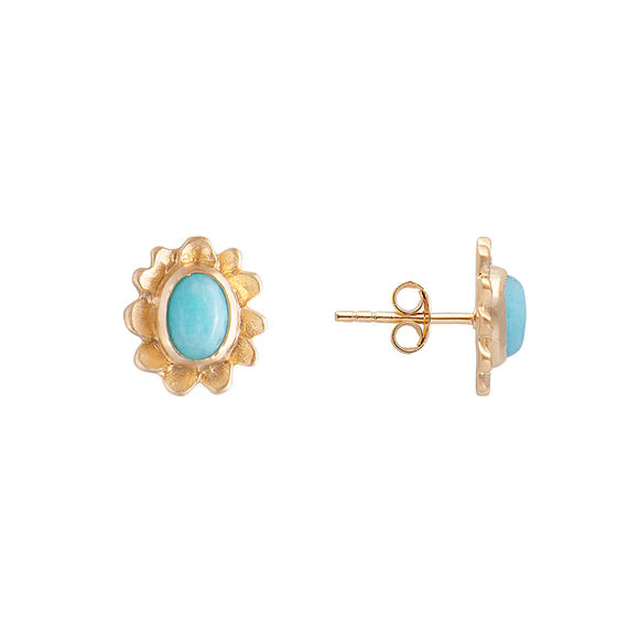 FAIRLEY St Tropez Bloom Stud Earrings