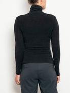 Tani Marl Micromodal Turtle Neck Top - Impulse Boutique