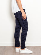 Vassalli Flocked Spot Ponti Pant - Impulse Boutique