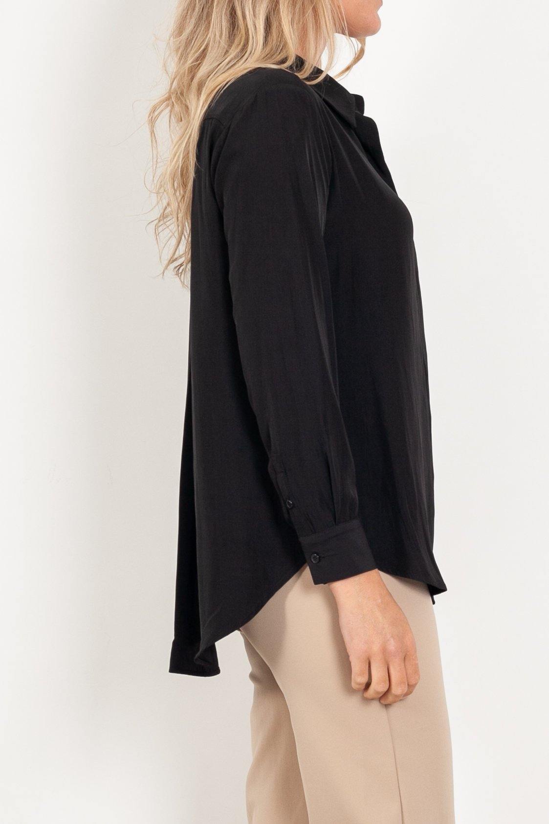 Mela Purdie Single Pocket Shirt Mache - Impulse Boutique#colour_black