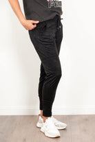 Raffaello Rossi Candice Velour Jogger - Impulse Boutique