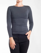 Tani High Neck Long Sleeve Micromodal Top - Impulse Boutique