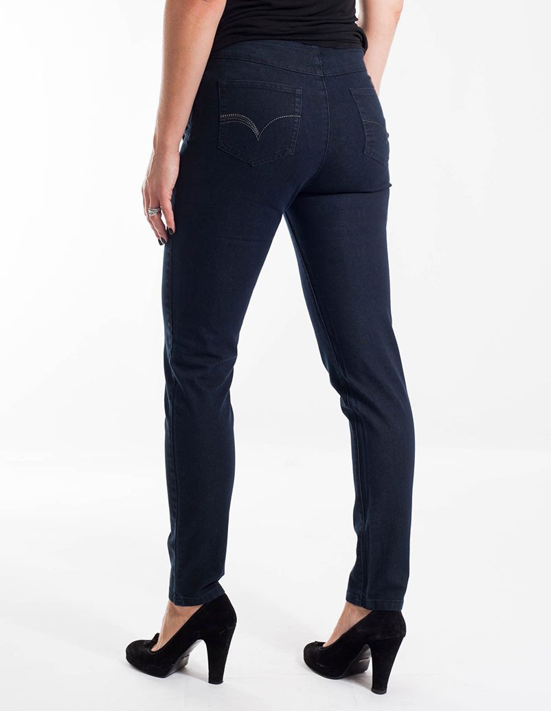 Vassalli Slim Pull On Jean - Impulse Boutique